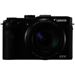 Canon PowerShot G3X Compact Digital Camera, HD 1080p, 20.2MP, 25x Optical Zoom, 50x ZoomPlus, Wi-Fi, NFC, 3 Tiltable Touch LCD Screen